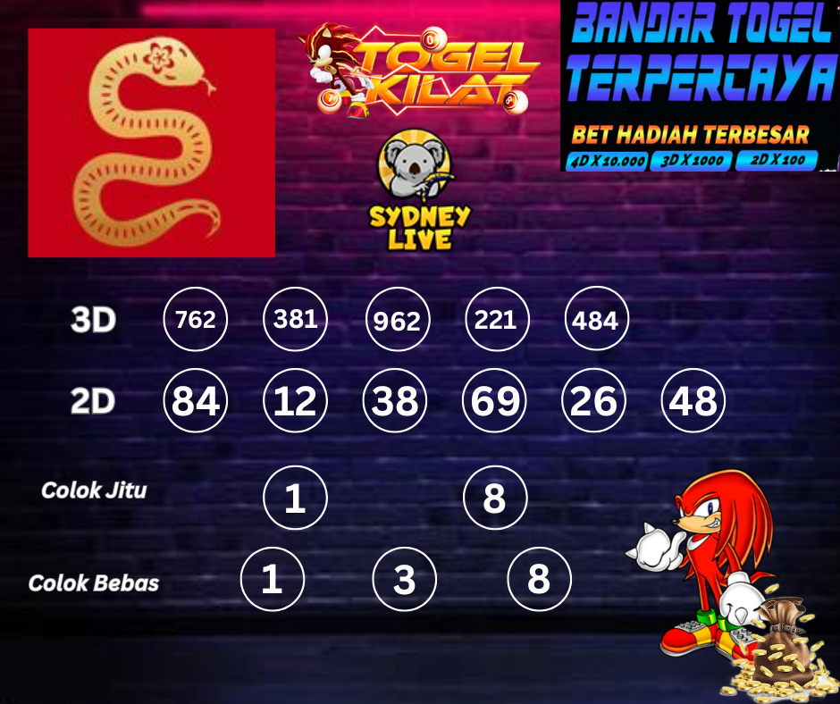 PREDIKSI ANGKA TOGEL SYDNEY LIVE DAY HARI INI 18 MARET 2024