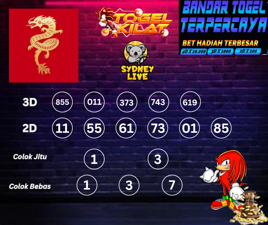 PREDIKSI ANGKA TOGEL SYDNEY LIVE DAY HARI INI 19 MARET 2024