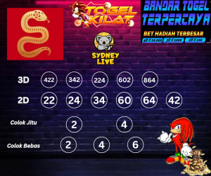 PREDIKSI ANGKA TOGEL SYDNEY LIVE DAY HARI INI 21 MARET 2024