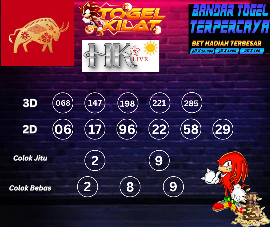 PREDIKSI ANGKA TOGEL HONGKONG LIVE DAY HARI INI 9 APRIL 2024