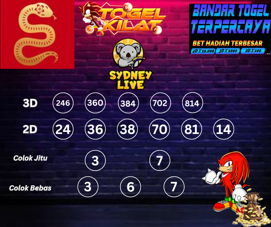 PREDIKSI ANGKA TOGEL SYDNEY LIVE DAY HARI INI 5 APRIL 2024