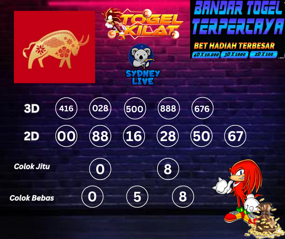 PREDIKSI SYDNEY LIVE NIGHT HARI INI 5 MEI 2024