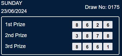 HASIL RESULT NEX4D POOLS DRAW 23 JUNI 2024