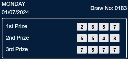 HASIL RESULT NEX4D POOLS DRAW 1 JULY 2024