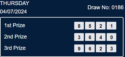 HASIL RESULT NEX4D POOLS DRAW 4 JULY 2024