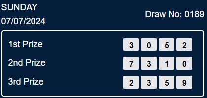 HASIL RESULT NEX4D POOLS DRAW 7 JULY 2024