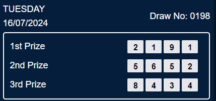 HASIL RESULT NEX4D POOLS DRAW 16 JULY 2024