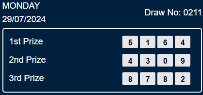 HASIL RESULT NEX4D POOLS DRAW 29 JULY 2024