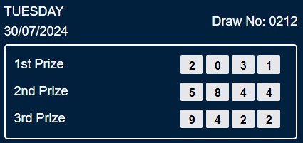 HASIL RESULT NEX4D POOLS DRAW 30 JULY 2024