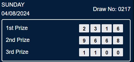 HASIL RESULT NEX4D POOLS DRAW 4 AGUSTUS 2024