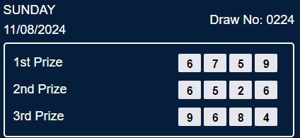 HASIL RESULT NEX4D POOLS DRAW 11 AGUSTUS 2024